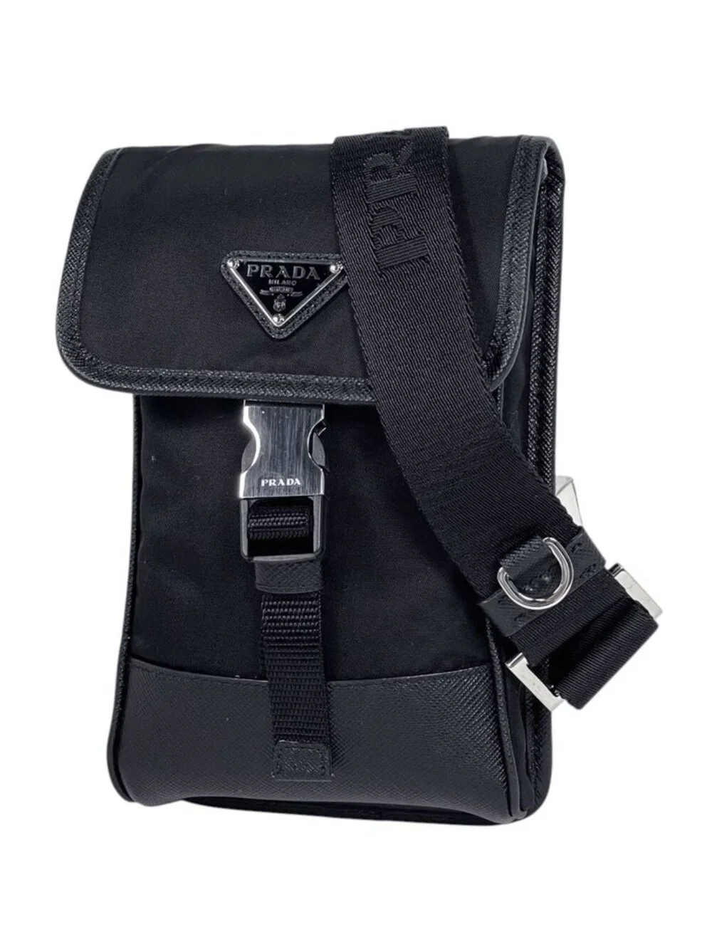Prada Shoulder Bag Nylon Nero